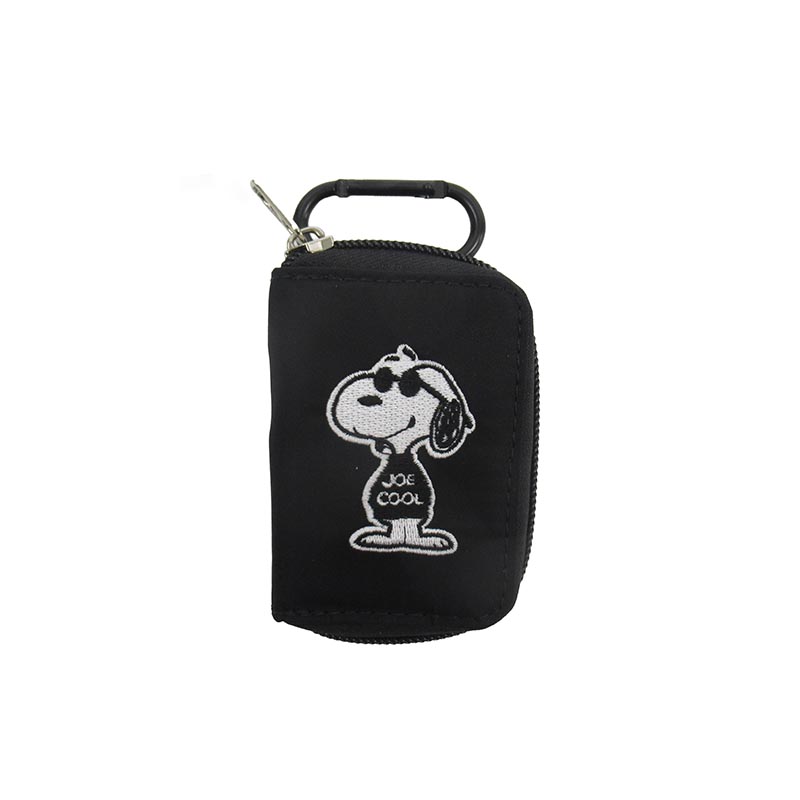 PEANUTS  モノトーン JOE COOL スマートキーケース/正面